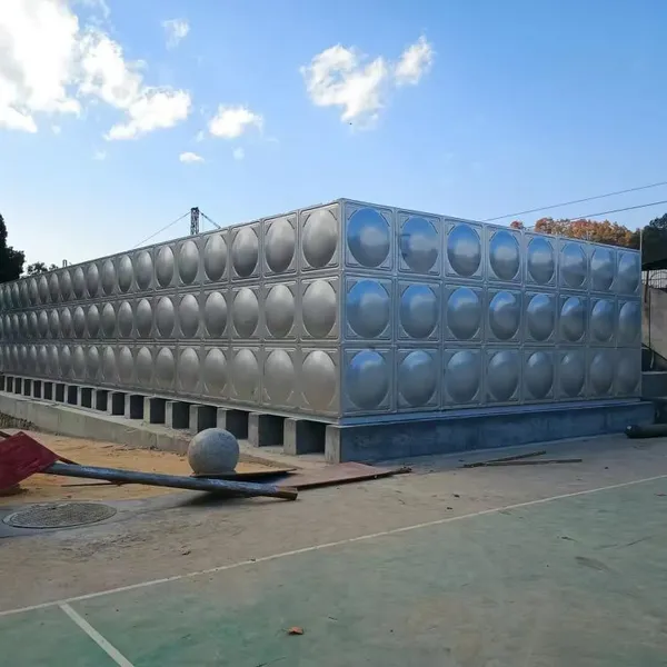 Wholesale SMC FRP Composite Bolted Panel Water Tank for Rainwater Harvesting Storage