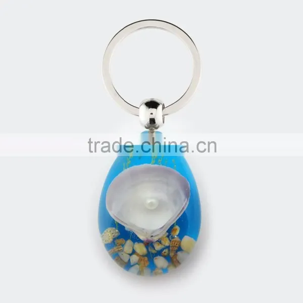 2016 New Hot-selling Shell Keychain for Promotion Gift With Real Sealife photo-4