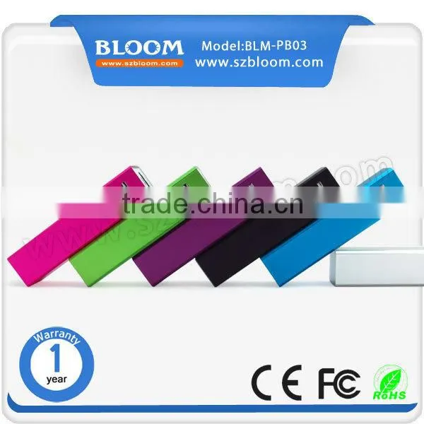 Smartphone Lipstick 2600mah External Power Bank .metal External Power Bank Charger photo-3