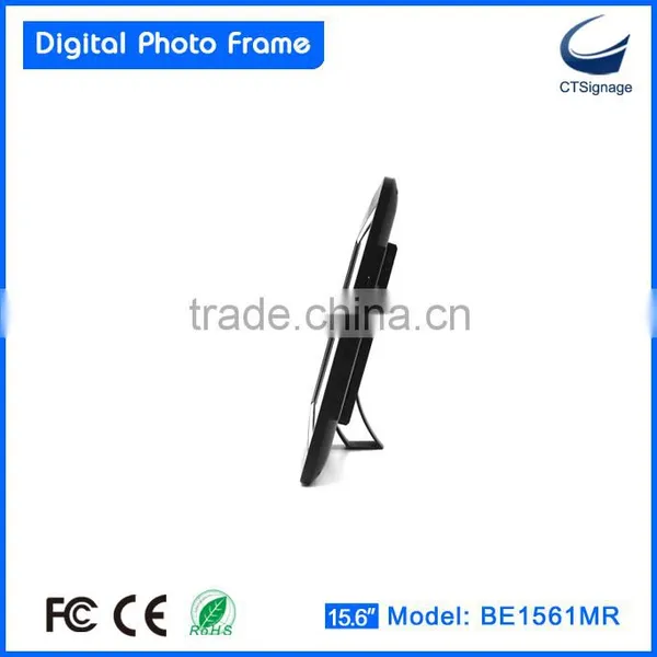 15.6 Inch Lcd Digital Picture Frame, Photo Picture Frames BE1561MR Support Photo/ Music/video Playback photo-3
