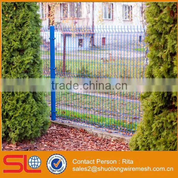 3D Curved Welded Wire Mesh Fence Panel photo-2