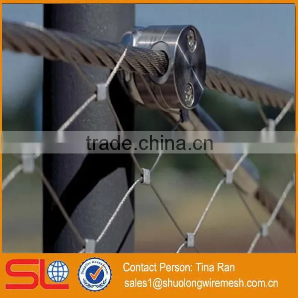 2mm Rope Wire Ferruled Stainless Steel Rope Mesh Net photo-6