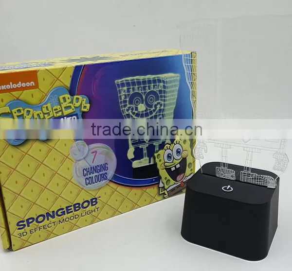 Animal Shaped Touching LED Light 3D Effect Mood Light photo-3