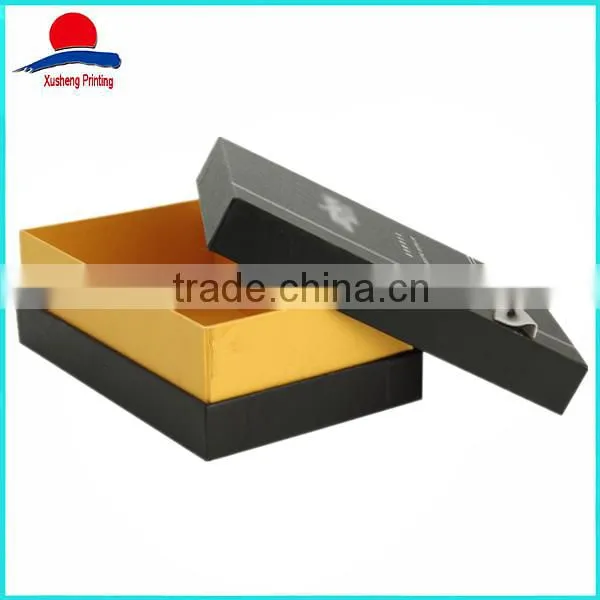 Best Selling Cheap Gift Black Cardboard Box photo-2
