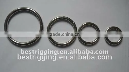 2016 New Fashion O Ring Hook 2016 Hot Sale /key Chains Stainless Steel Aisi 316 304 Welded Round Ring Nose Ring photo-2