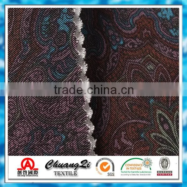 Digital Printed Textiles 97%cotton 3%spandex Woven Twill Fabric for Pants photo-3