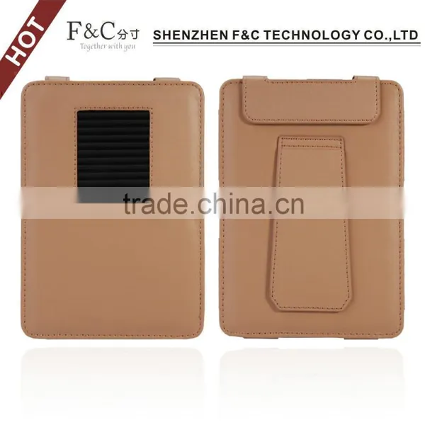 For Amazon Kindle Touch 2014 E-book Leather Case With Stand Function photo-4