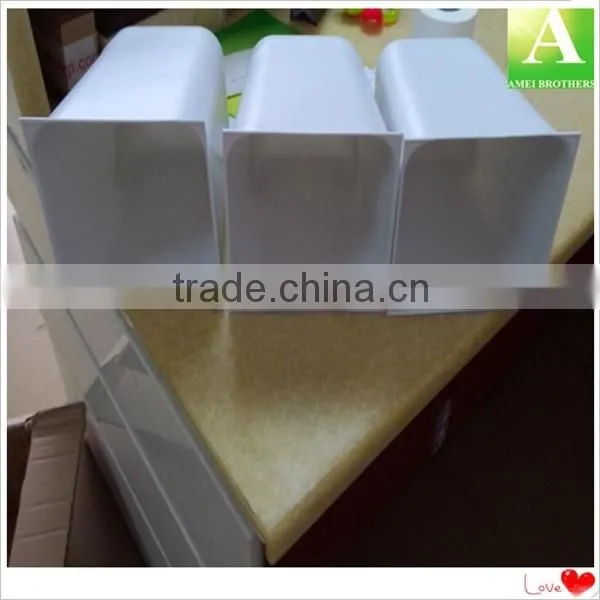 Small White PS Plastic Thermoformed Trash Can photo-6