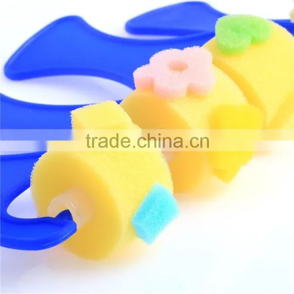 Art Supplies Plastic Handle Sponge Brush Rollers To Paint For Kids photo-3