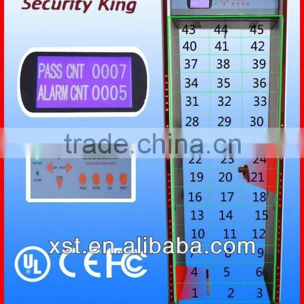 The Latest Multizone Detector Archway Metal Detector XST-F45