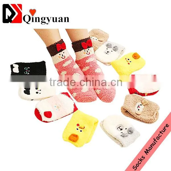 Comfortable Cozy Socks Jacquard Microfiber Socks photo-3