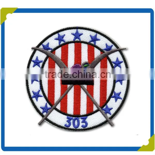 Custom Embroidery Promotional Items Reliable Quality Embroidered Patch photo-3