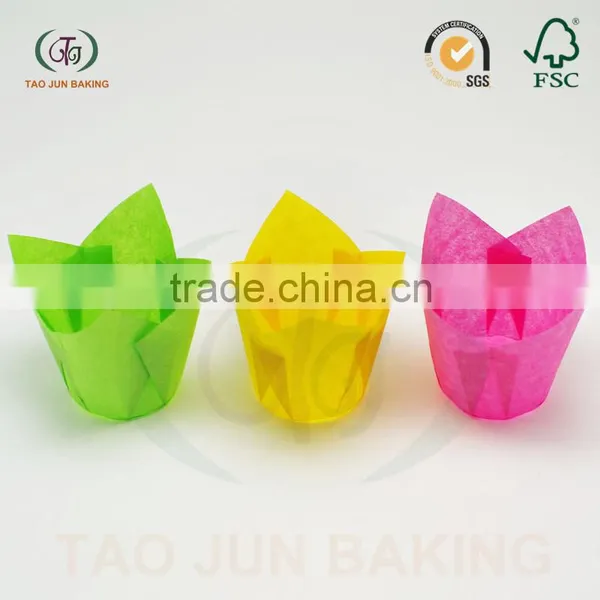 Tulip Cupcake Liners Cups photo-4