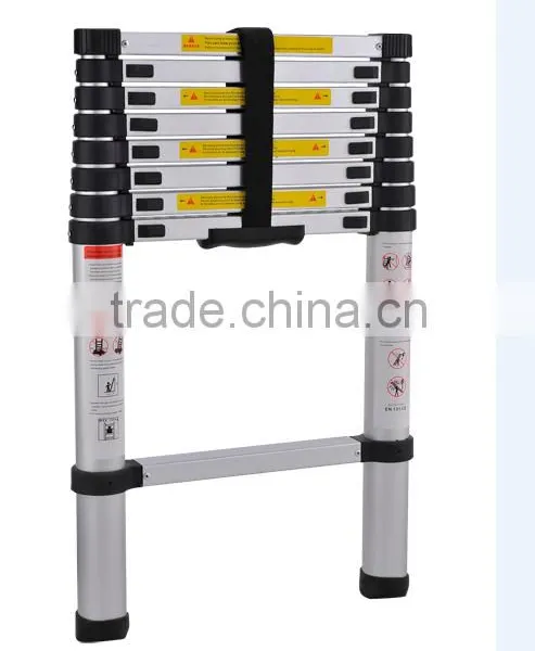 New Super Fully Extendable 2.6m Meter Telescopic Aluminum Ladders AY-ZJ1026 photo-2