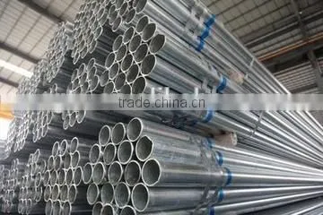 Round Galvanised Steel Pipe