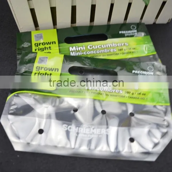 Lamination Material Custom Printing Fruit Packing Bag , Transparent Zipper Packing Bag