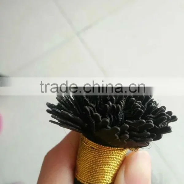 2016 New Product Fan Tip Virgin Human Hair Extensions photo-2
