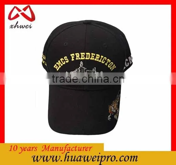 China Headwear Oem Embroidery Top Quality Golf Hat Short Bill Baseball Cap With Logo photo-6