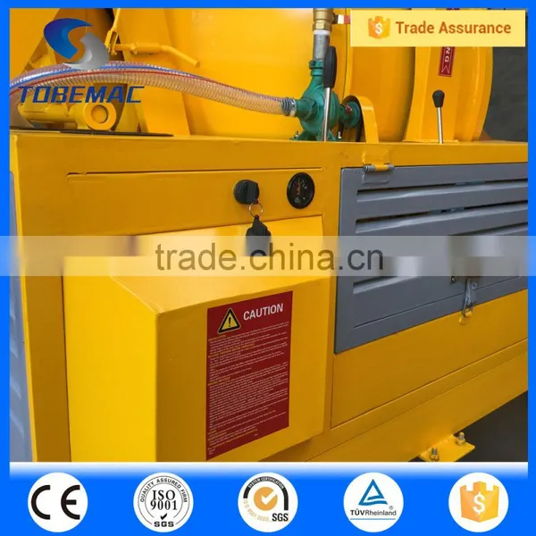 2016 TOBEMAC JZF350 Self Loading Concrete Mixer With Hydraulic Hopper photo-3