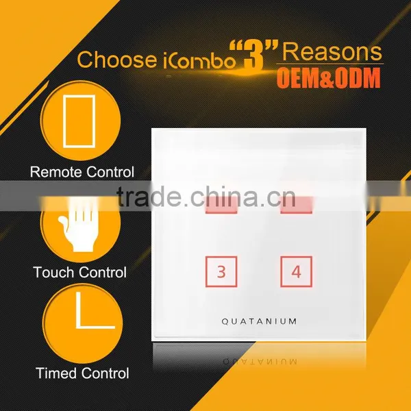 Qome1 Zigbee Smart House Home Automation Smart Switch Mobile photo-3