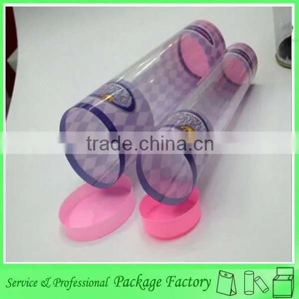 Customized Clear Transparent Pvc Cylinder Packaging Box