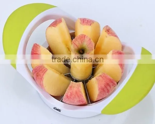 TPR Skidproof Handle Zinc Alloy Apple Slicer Food Slicer Blade photo-5