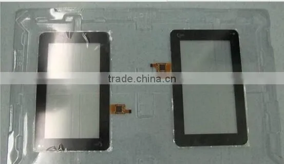 Custom Smaller Demension 2.8"5",7",10.1" Capacitive Touch Panel With Printing White Logo and Some LED Apertures photo-4
