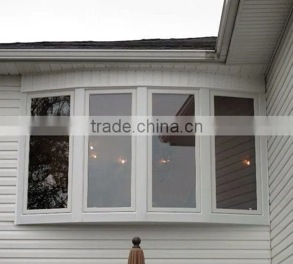 Simple Iron Window Grill With PVC Casement Window Design photo-6