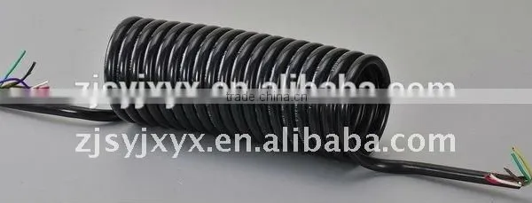 24V 7-pole Electrical Spirals in Polyurethane photo-2