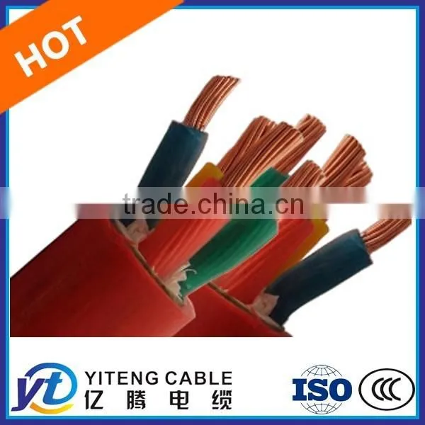 Flexible Temperature Resistant Power Cable Silicone Rubber Insulated photo-4