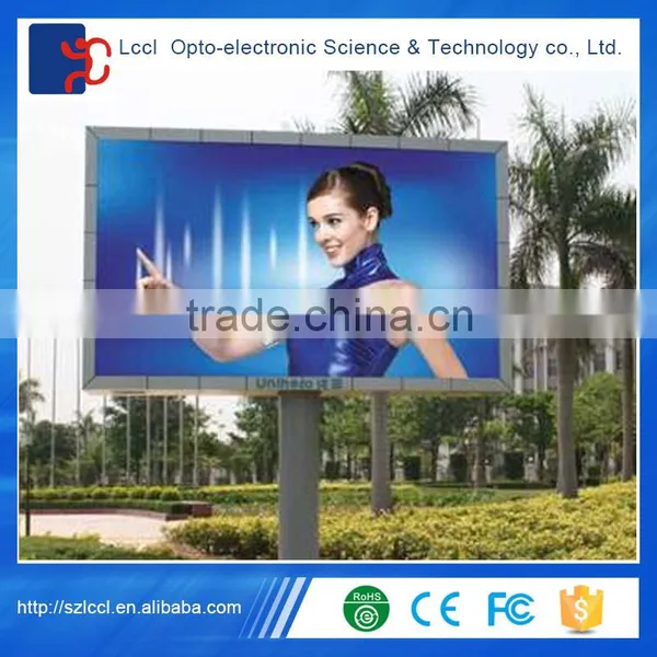 High Brightness Full Color Commercial Waterproof Outdoor Large Advertising Cheap Price Led Screen photo-2