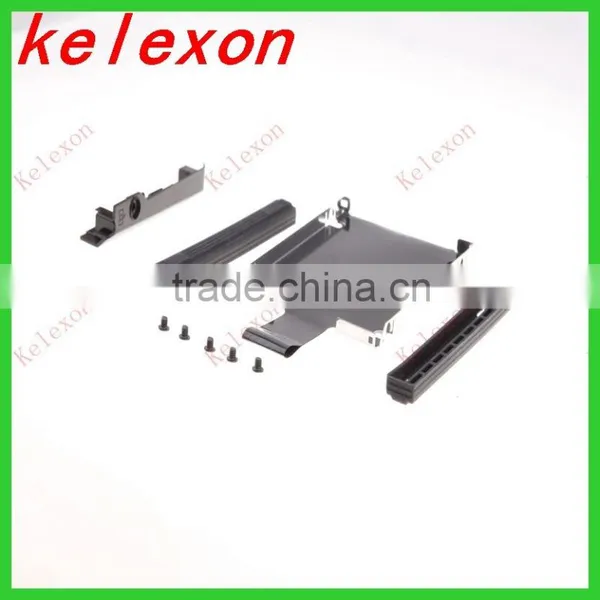 New 7.0mm to 9.5mm HDD Hard Drive Caddy Cover Rubber Rail Widescreen For Thinkpad T400 R400 14.1" photo-3