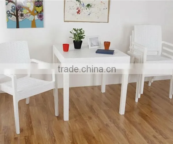 New design full PP dinning rattan desk(1723C) wholesale
