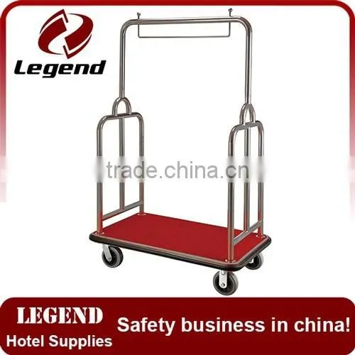 Hotel Bellman Luggage Cart Guangzhou Luggage Trolley photo-4