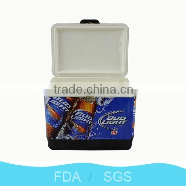 2016 New Collection 54QT/51L Portable Wholesale Insulated Metal Beer Ice Cooler Outdoor Cubic Cooler Box photo-2