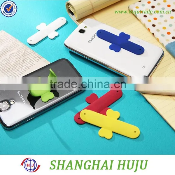 Funny Eco-friendly Rubber Cell Phone Holder