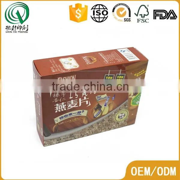 Spot Color Printing Snacks Packing Box Paper Packing Box for Food Packaging photo-2