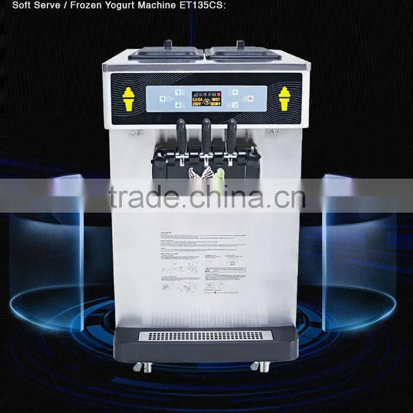 3 Flavor Cheap Small Soft Bravo Ice Cream Machine For Sale