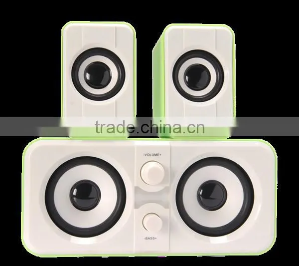 Hot Sell in 2016,2.1 Super Bass Multimedia Usb Speaker