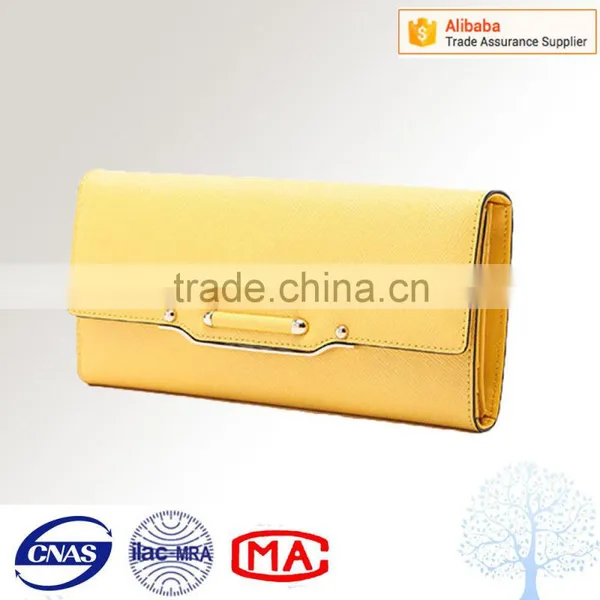 OEM Design Smart Saffiano Wallet With Metal Chain photo-2