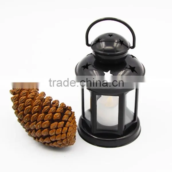 New Poppas BS10 Decorative Battery Powered Plastic Candle Hurricane photo-5
