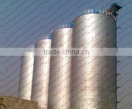 China Sprial Seaming Type Wheat Storage Silo Machine photo-2