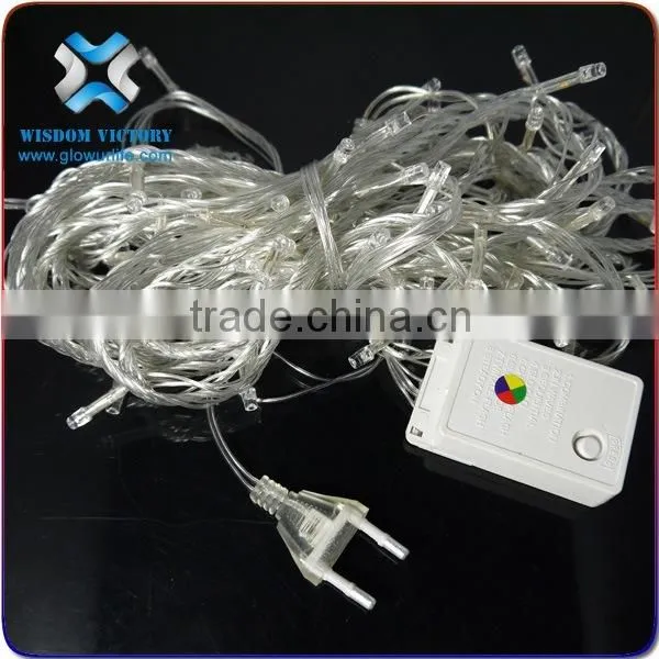2016 10 M 100 LED Warm White Garden Light Decoration With 8 Function Controller LED String Fairy Lights photo-2