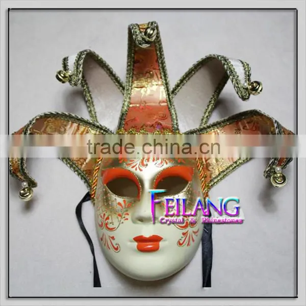 Full Face Sculptural Wall Venetian Mask photo-3