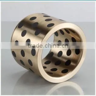 Customized Oilless Solid Lubricant Brass Bush photo-5