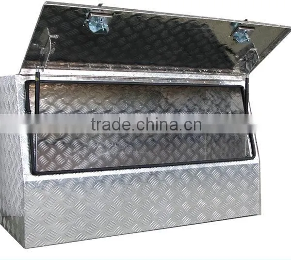 Household Portable Aluminum Tool Case With Top Plastic Handle OEM 004 photo-2