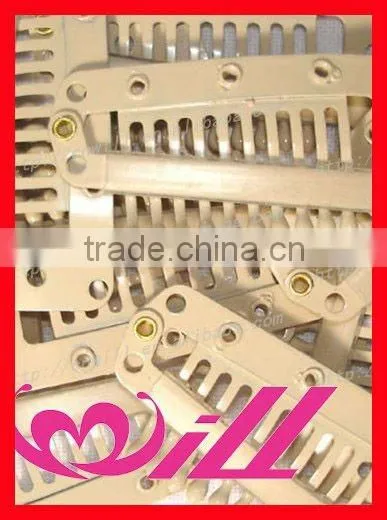 Snap Comb Clips Hair Extension Metal Clips Clip in Hair Extension Clips photo-2