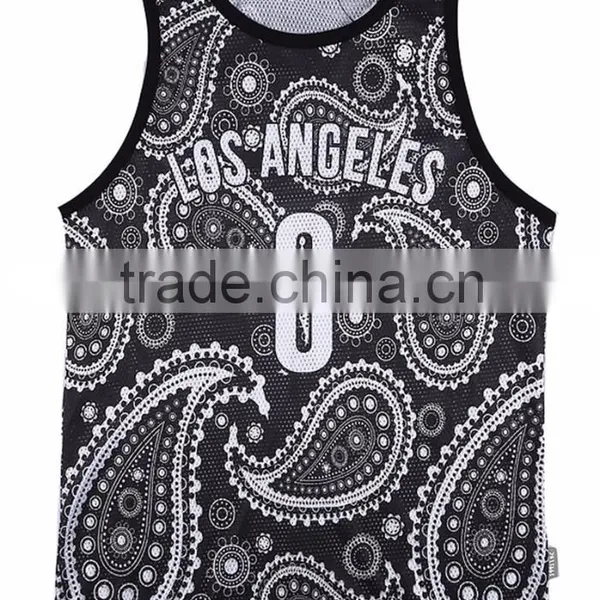 2016 Hot Sale New Arrival Printed Box Lacrosse Jerseys/vest photo-5
