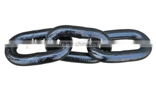 CCS Certificate Large Black and Galvanized Lifting Chain for Mining photo-2