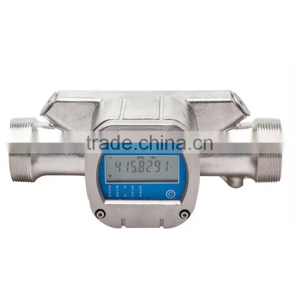Stainless Steel Ultrasonic Water Flow Meter for DN15-DN1000mm Pipe Size